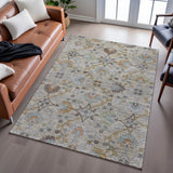 dalyn silk road sr1 flax rug