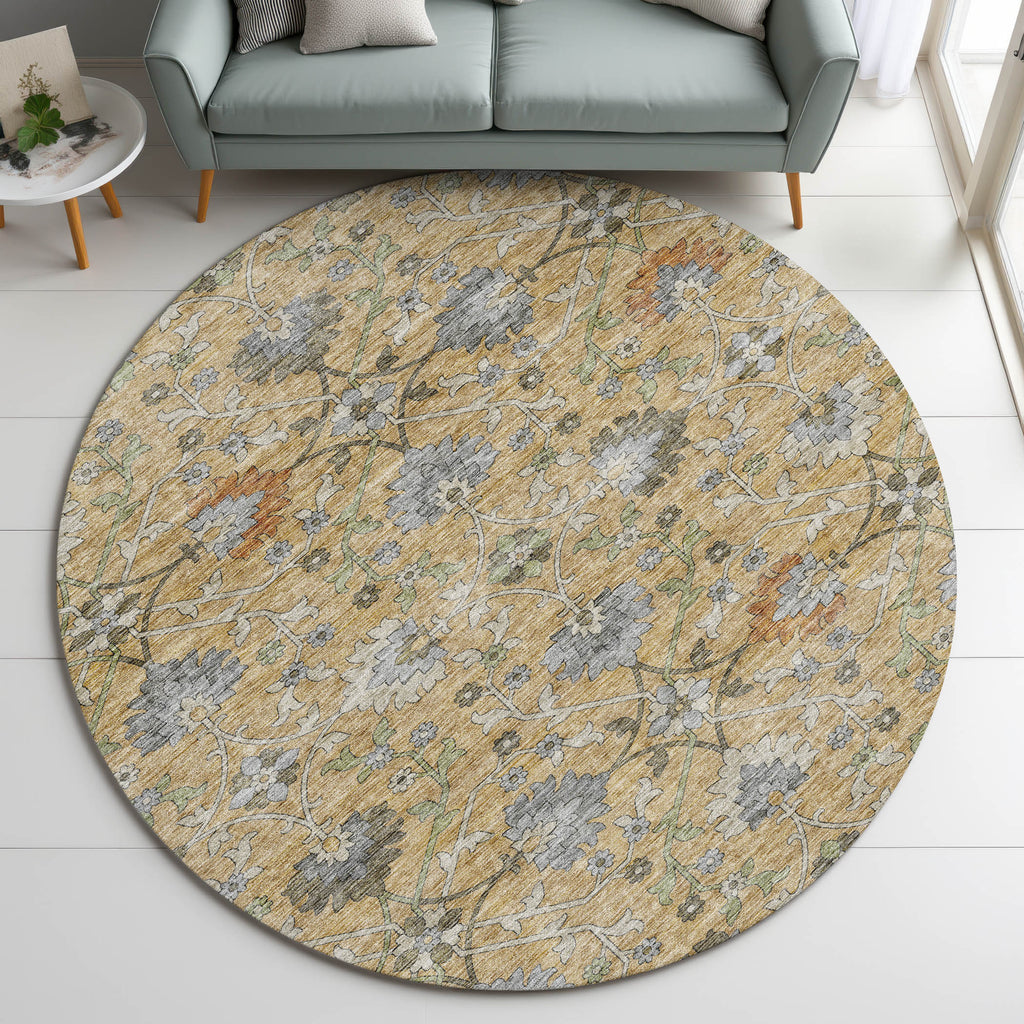 dalyn silk road sr1 saffron rug