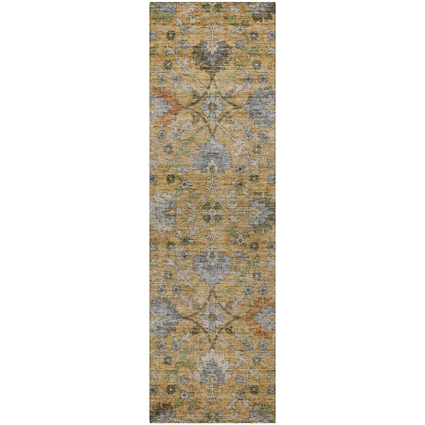 dalyn silk road sr1 saffron rug