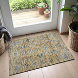 dalyn silk road sr1 saffron rug