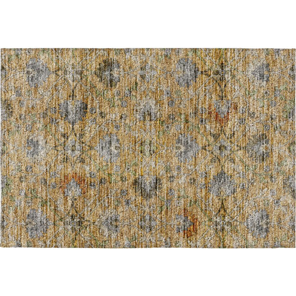 dalyn silk road sr1 saffron rug