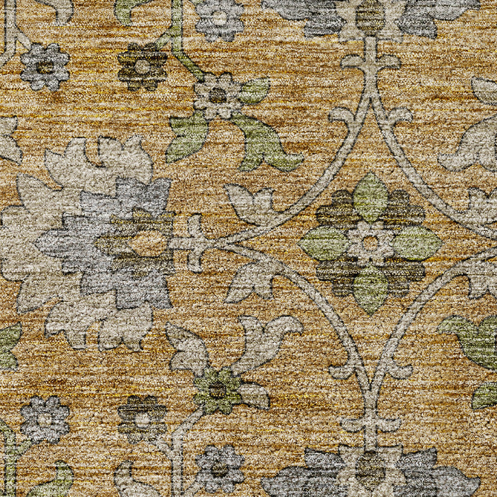dalyn silk road sr1 saffron rug