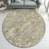 dalyn silk road sr2 aloe rug