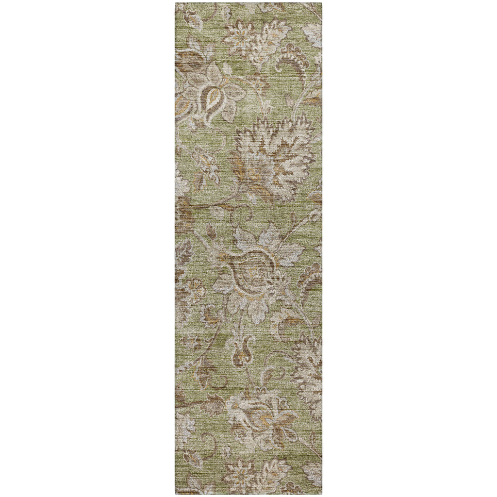 dalyn silk road sr2 aloe rug