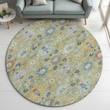 dalyn silk road sr3 aloe rug