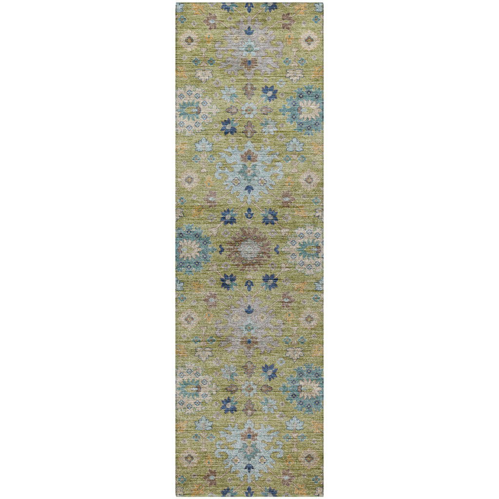 dalyn silk road sr3 aloe rug