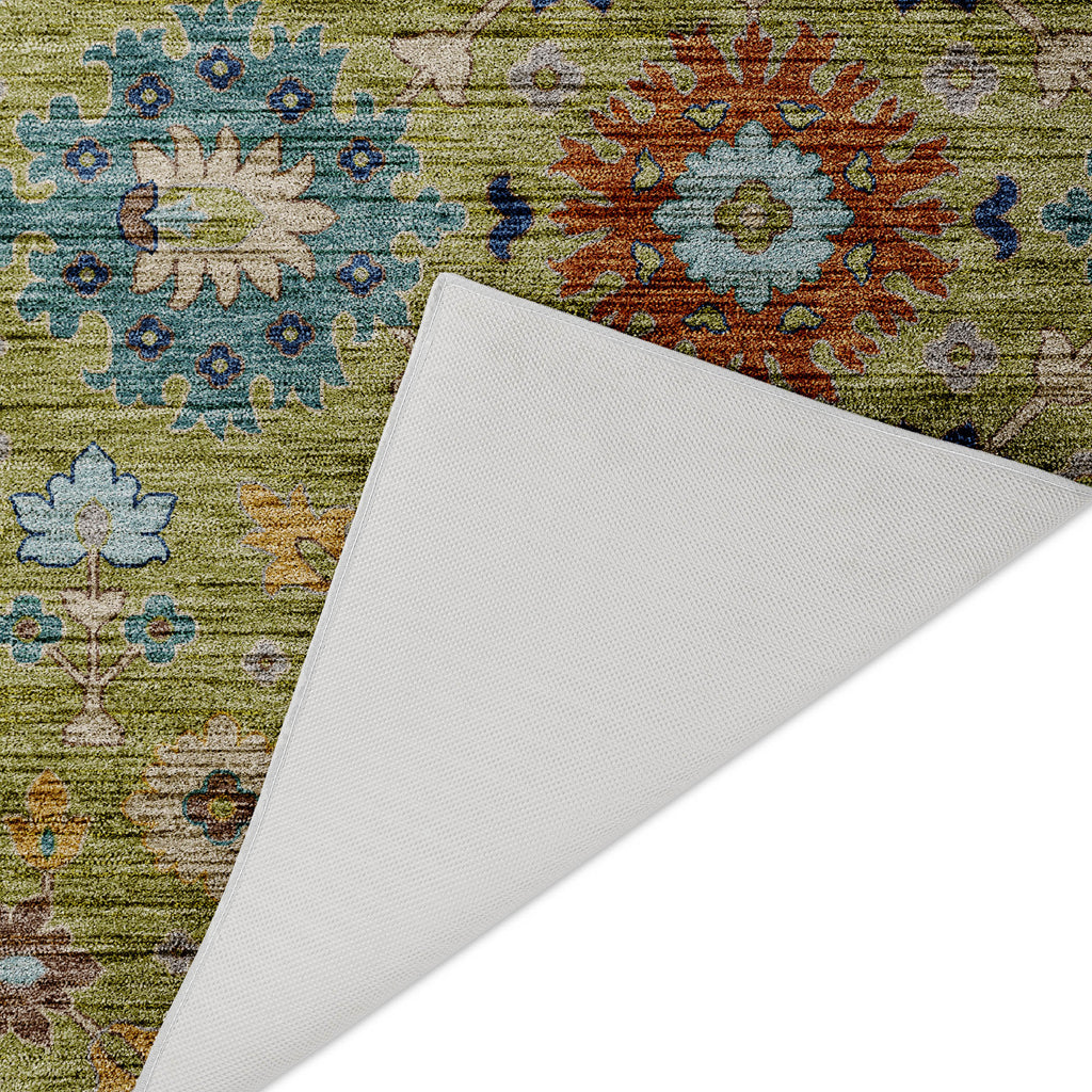 dalyn silk road sr3 aloe rug