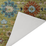 dalyn silk road sr3 aloe rug