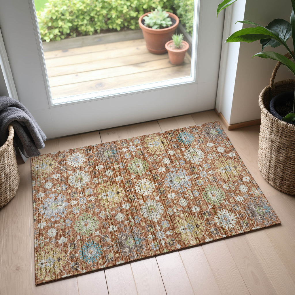 dalyn silk road sr3 cayenne rug