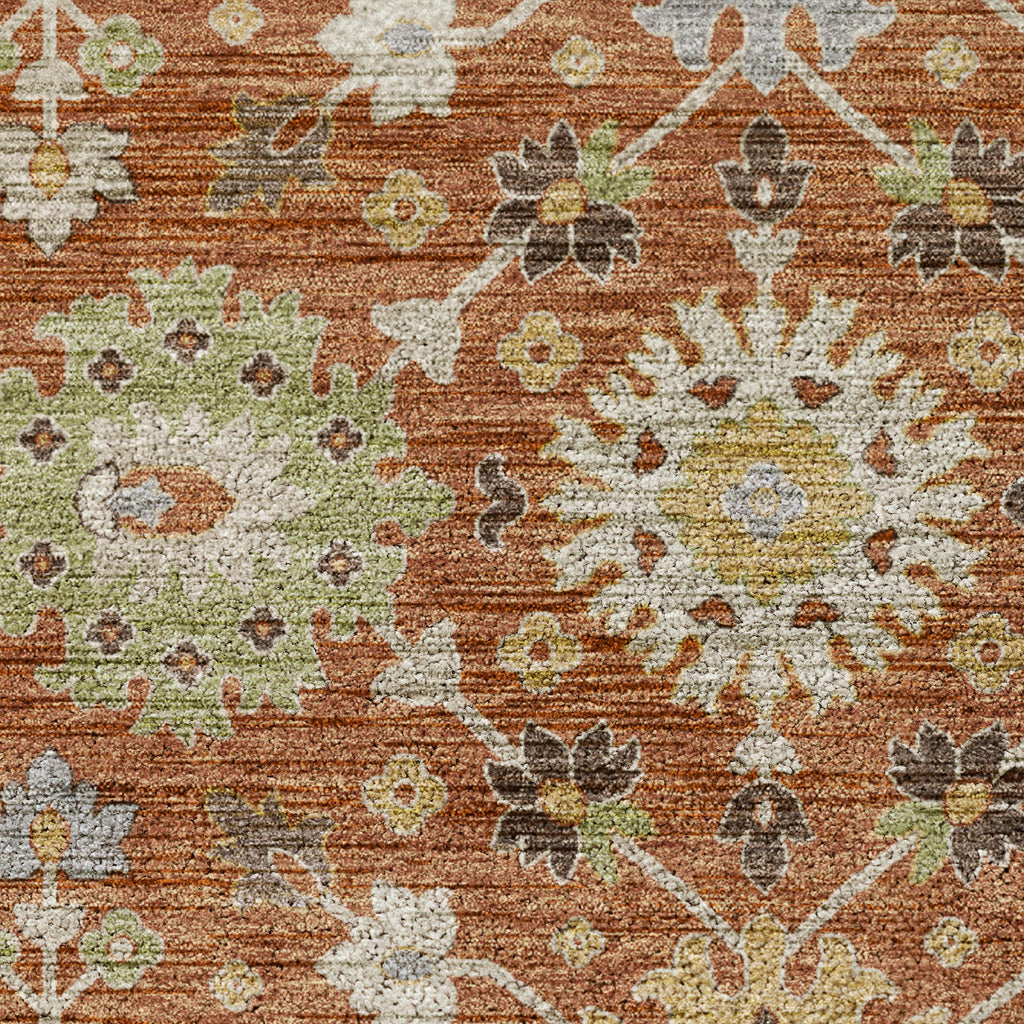 dalyn silk road sr3 cayenne rug