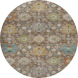 dalyn silk road sr3 mocha rug