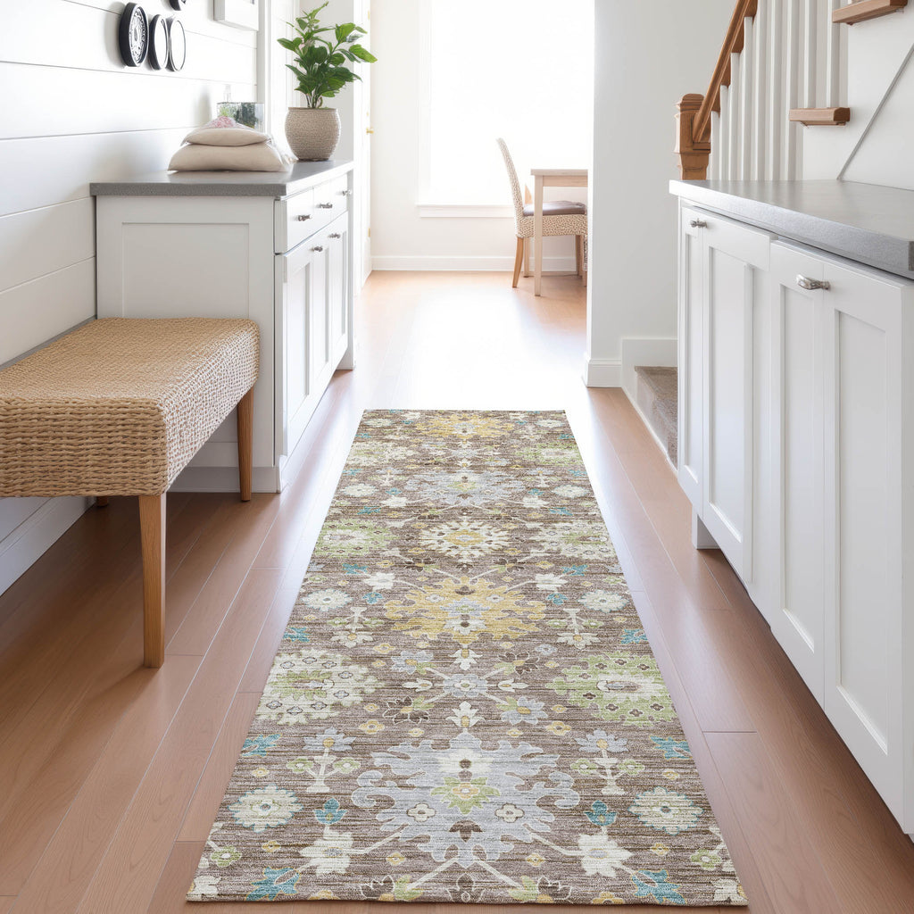 dalyn silk road sr3 mocha rug