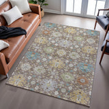dalyn silk road sr3 mocha rug