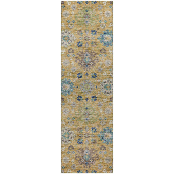 dalyn silk road sr3 turmeric rug