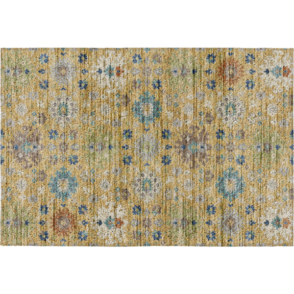 dalyn silk road sr3 turmeric rug