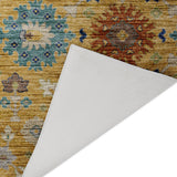 dalyn silk road sr3 turmeric rug