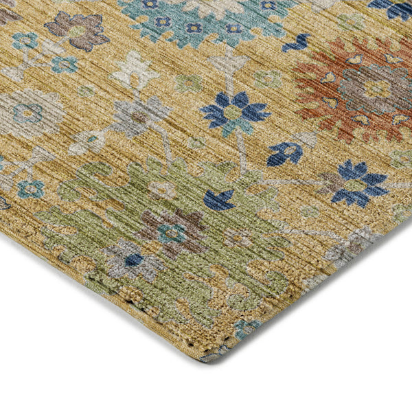 dalyn silk road sr3 turmeric rug