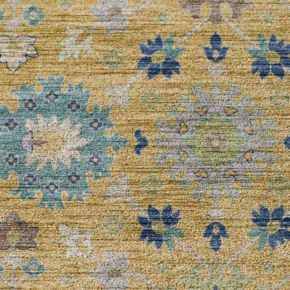 dalyn silk road sr3 turmeric rug