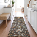 dalyn silk road sr4 chocolate rug
