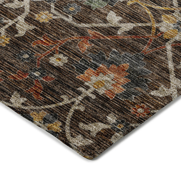 dalyn silk road sr4 chocolate rug