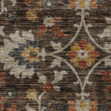 dalyn silk road sr4 chocolate rug