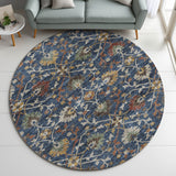 dalyn silk road sr4 navy rug