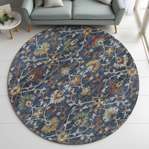 dalyn silk road sr4 navy rug