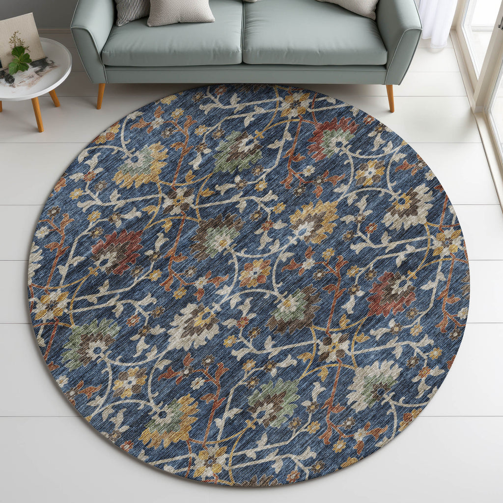 dalyn silk road sr4 navy rug