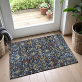dalyn silk road sr4 navy rug
