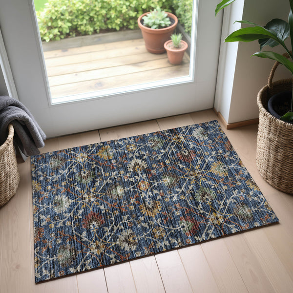 dalyn silk road sr4 navy rug