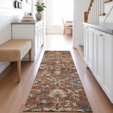 dalyn silk road sr4 paprika rug