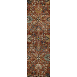 dalyn silk road sr4 paprika rug