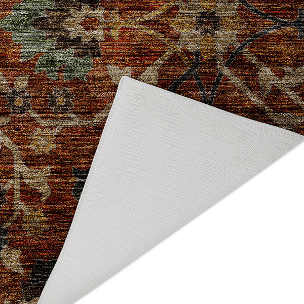 dalyn silk road sr4 paprika rug