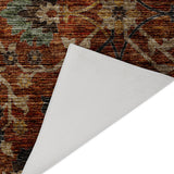 dalyn silk road sr4 paprika rug