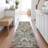 dalyn silk road sr4 pewter rug