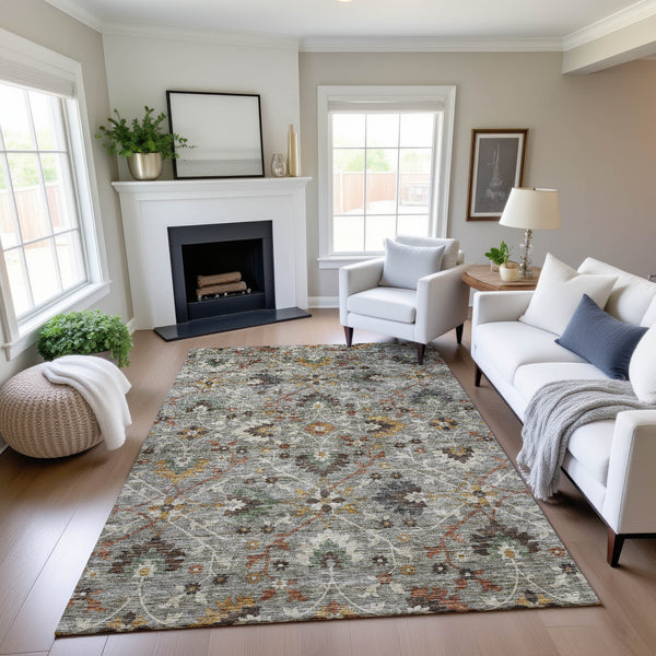 dalyn silk road sr4 pewter rug