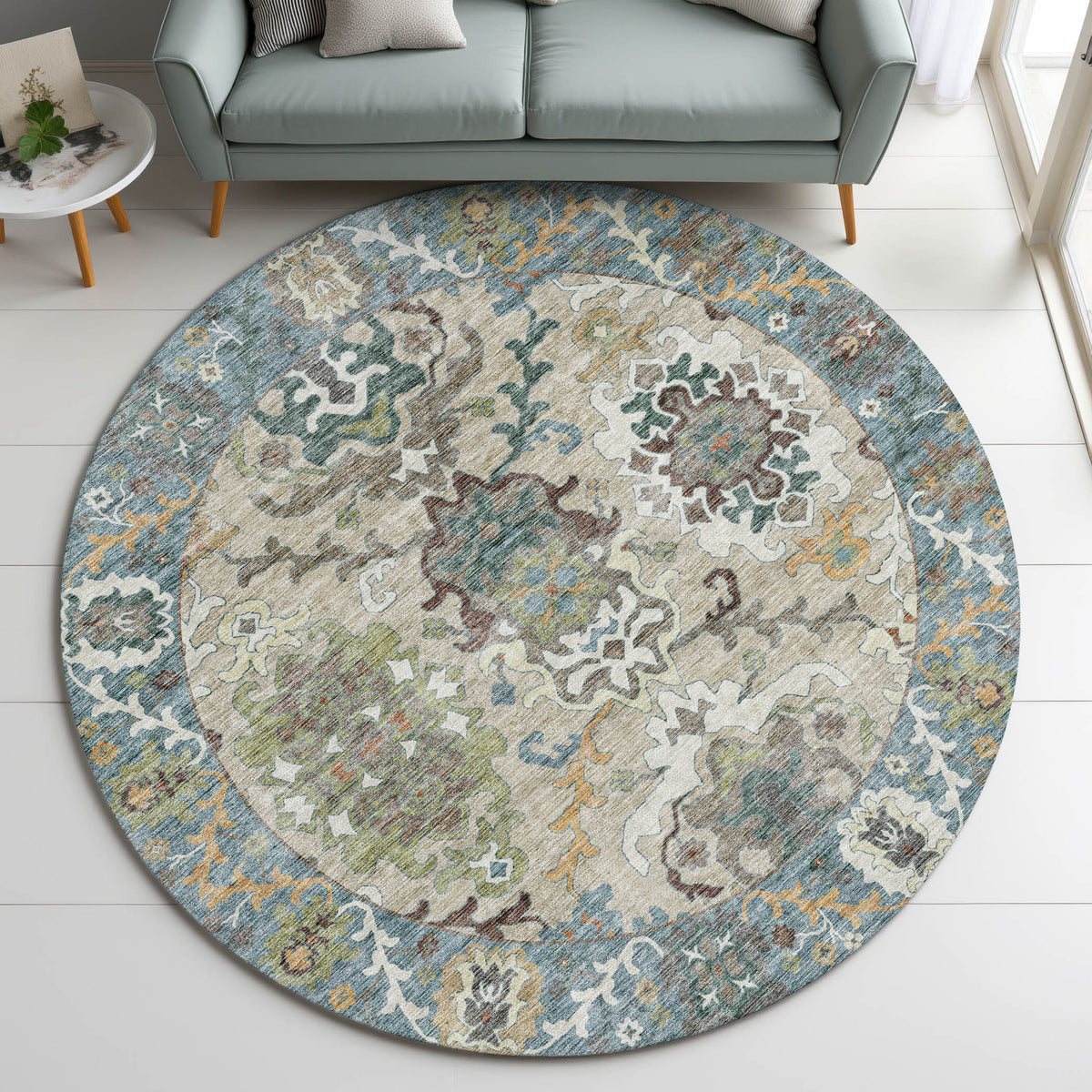 dalyn silk road sr5 aqua rug