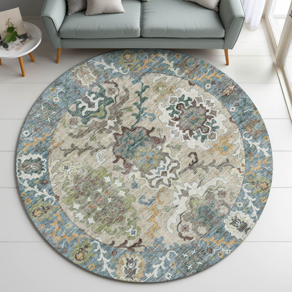 dalyn silk road sr5 aqua rug