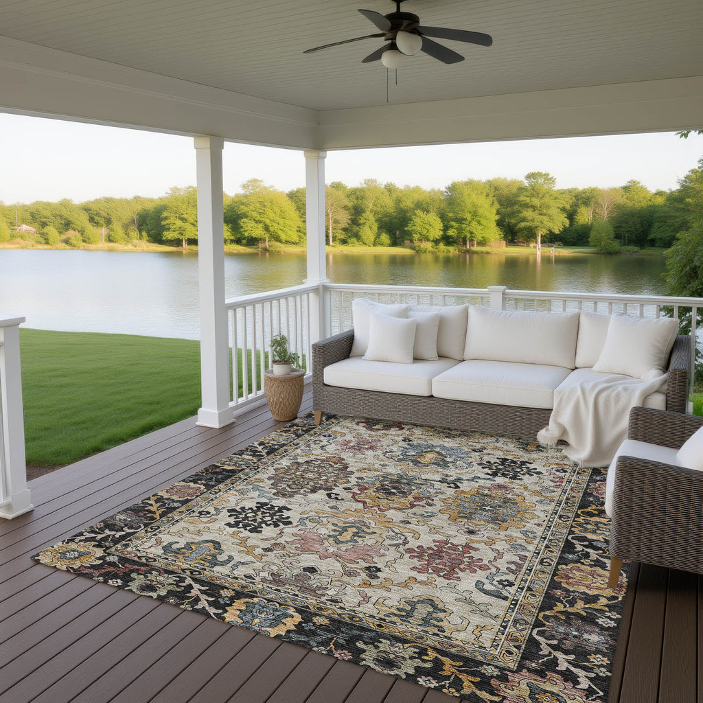 dalyn silk road sr5 black rug