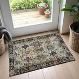 dalyn silk road sr5 black rug