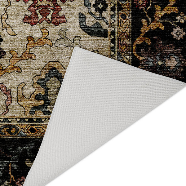 dalyn silk road sr5 black rug