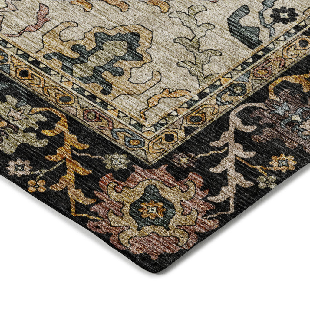 dalyn silk road sr5 black rug