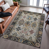 dalyn silk road sr5 black rug
