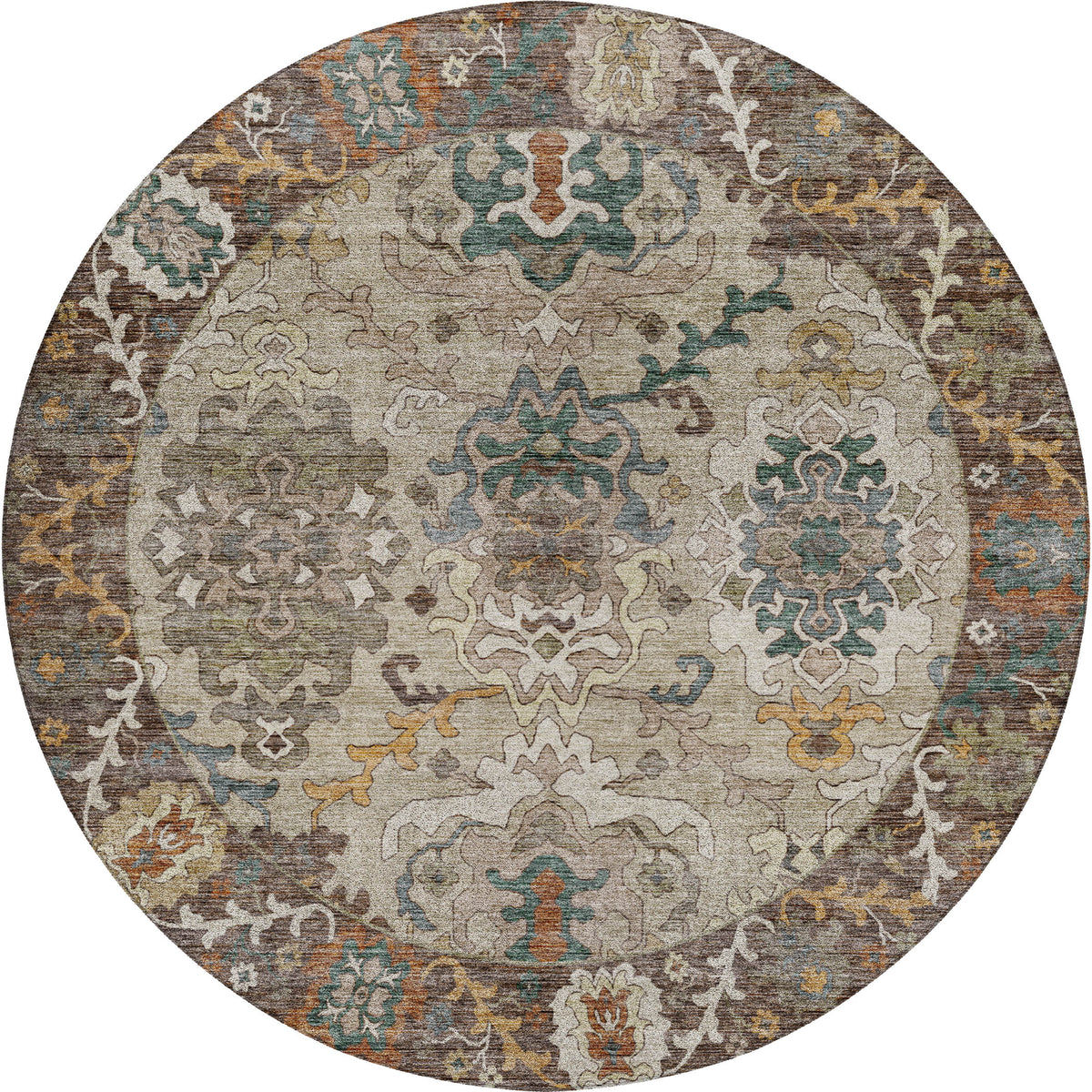 dalyn silk road sr5 chocolate rug
