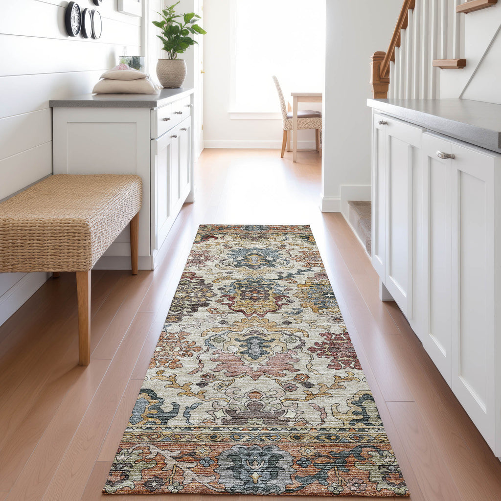 dalyn silk road sr5 copper rug