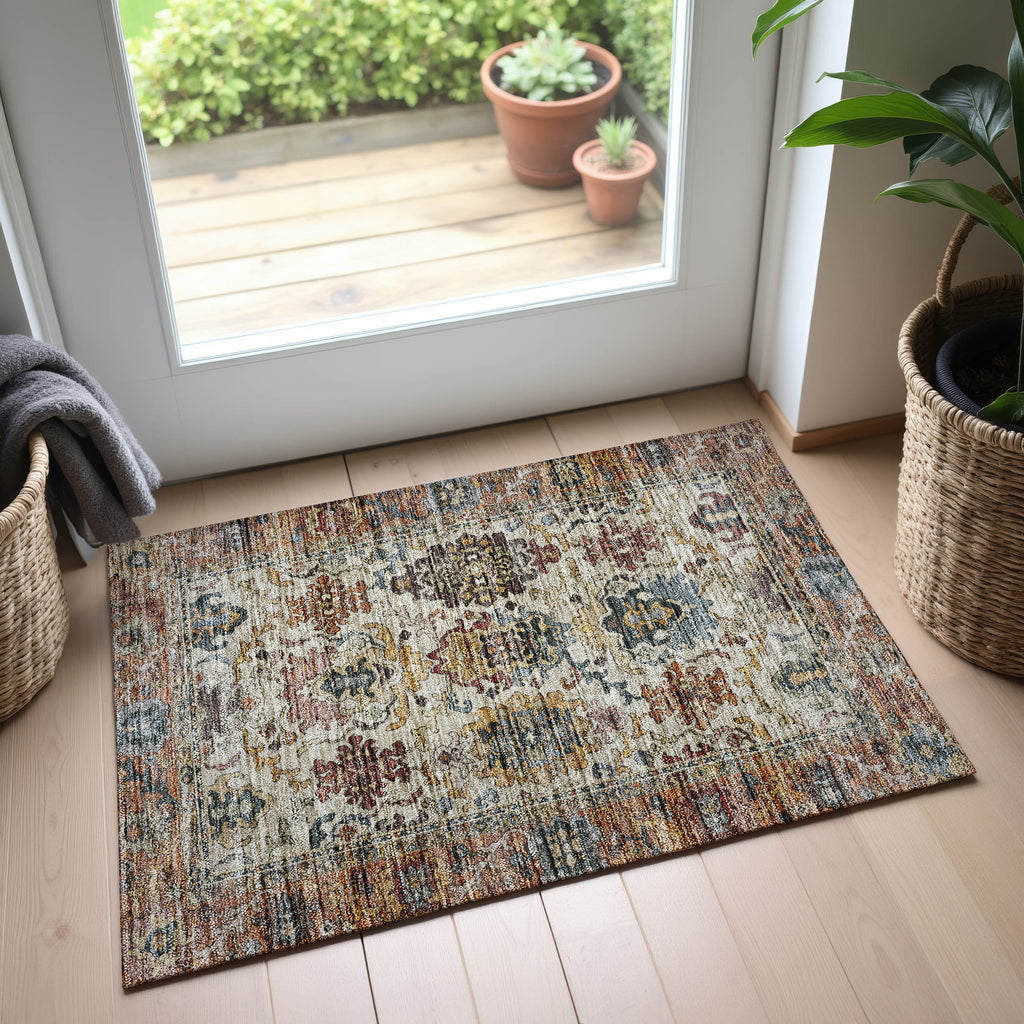 dalyn silk road sr5 copper rug