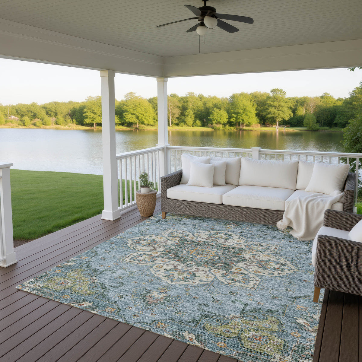 dalyn silk road sr6 aqua rug