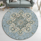 dalyn silk road sr6 aqua rug