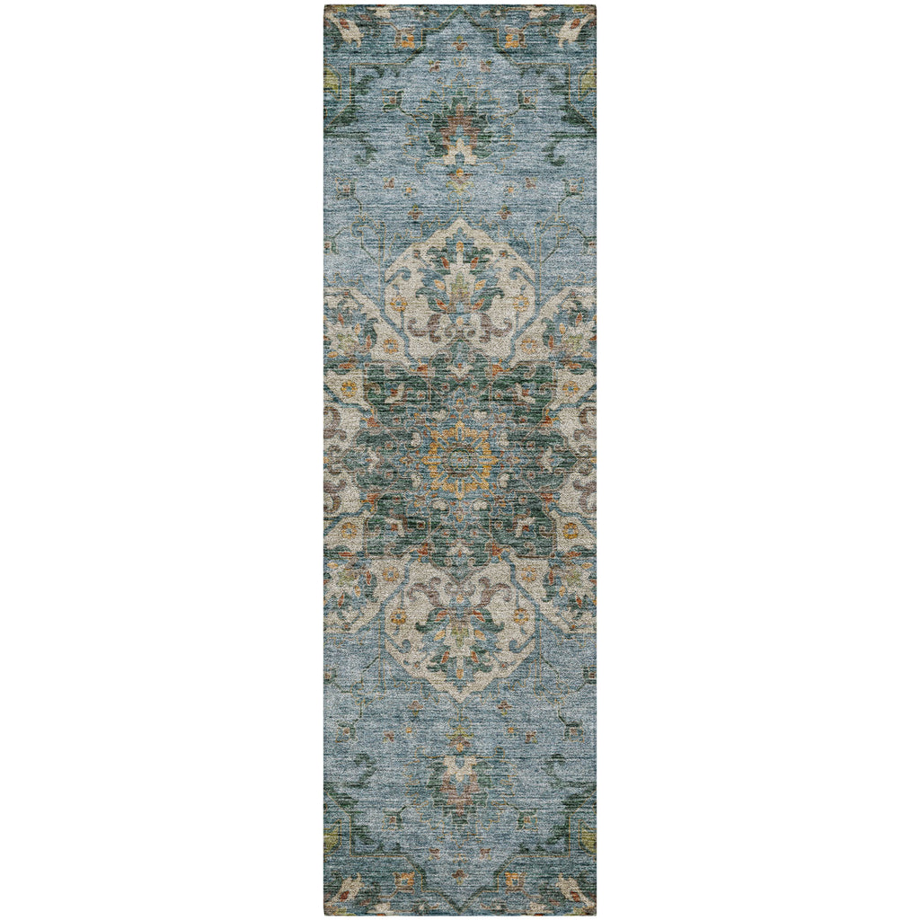 dalyn silk road sr6 aqua rug