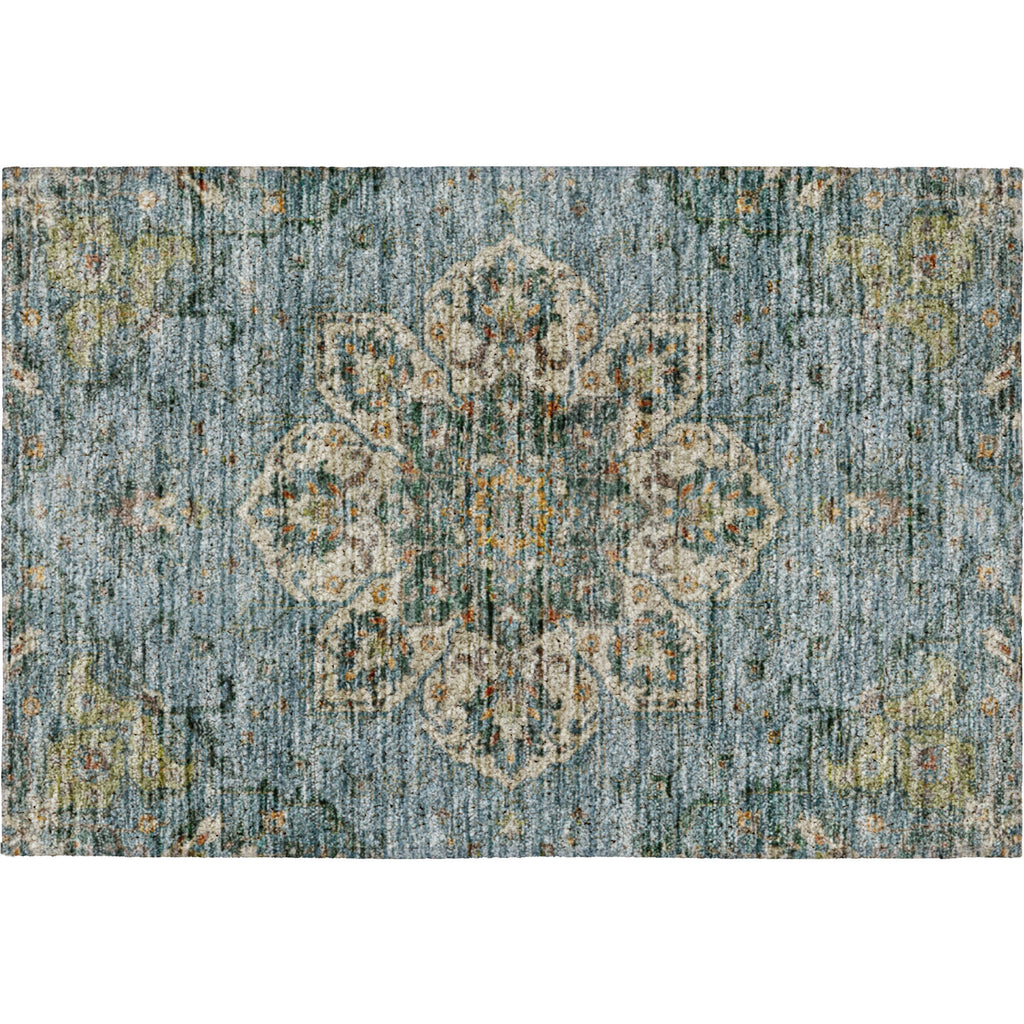 dalyn silk road sr6 aqua rug